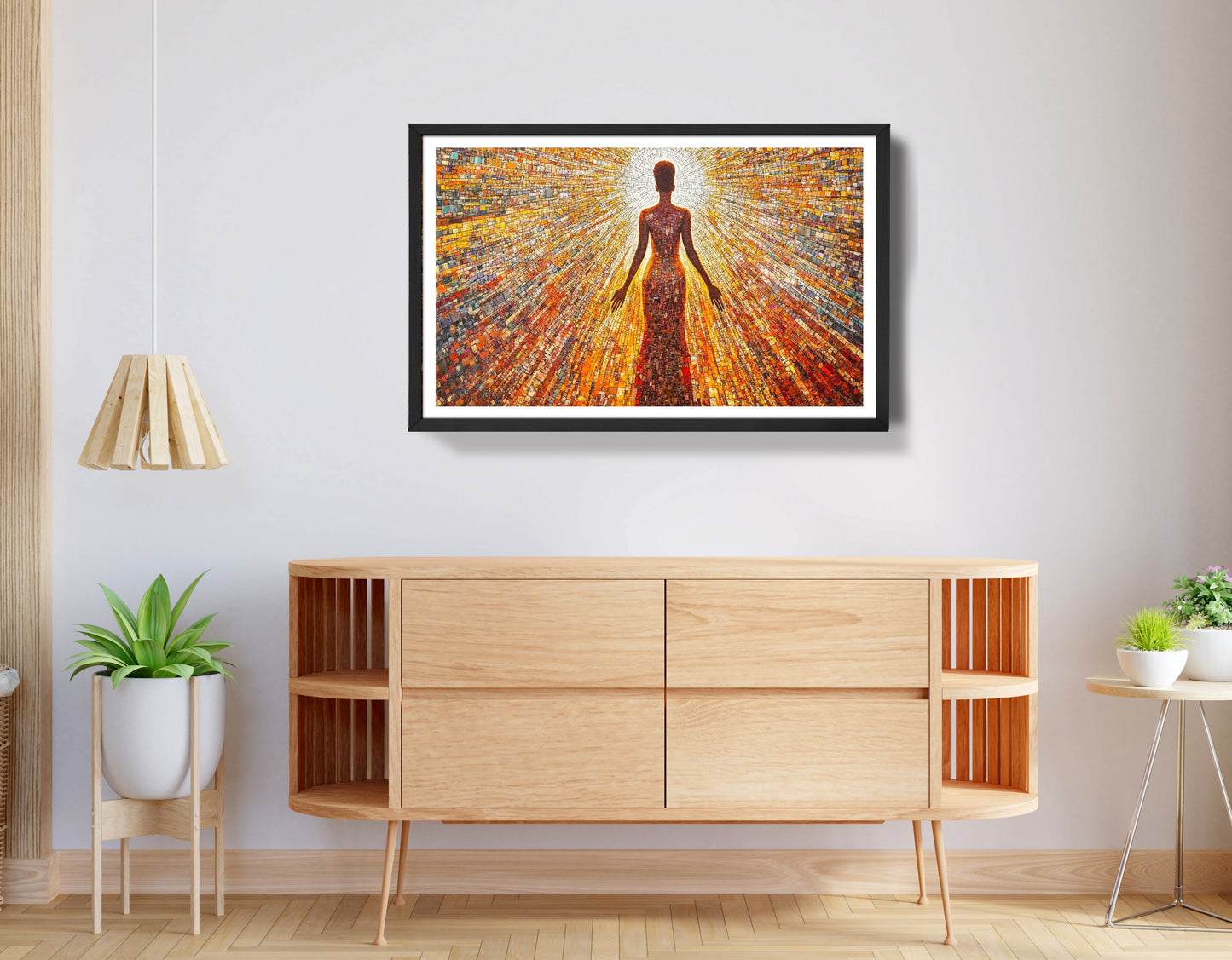 Radiant Black Woman Portrait African American wall art view 68