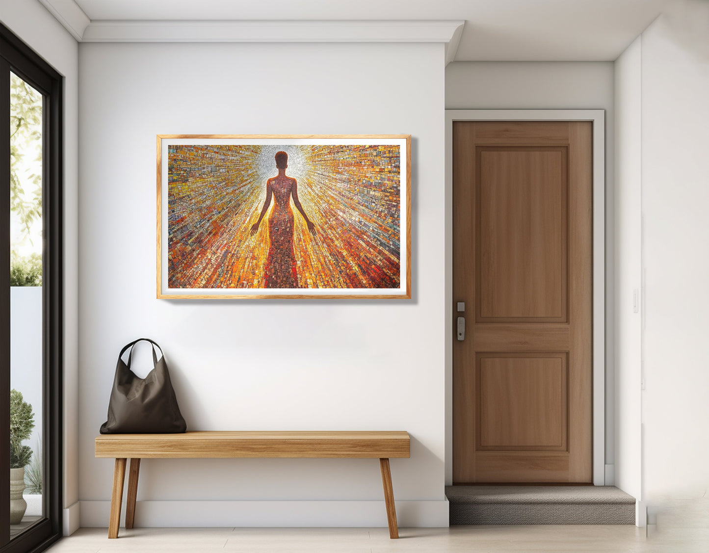 Radiant Black Woman Portrait African American wall art view 77