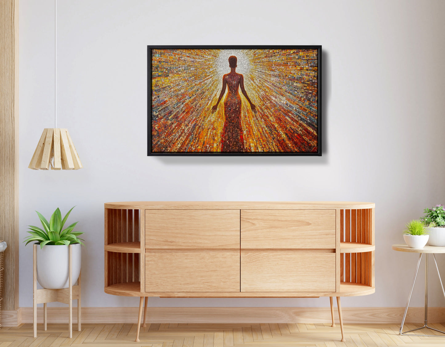 Radiant Black Woman Portrait African American wall art view 26