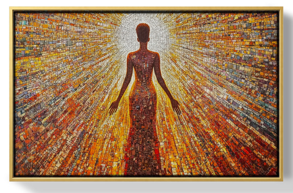Radiant Black Woman Portrait African American wall art view 37