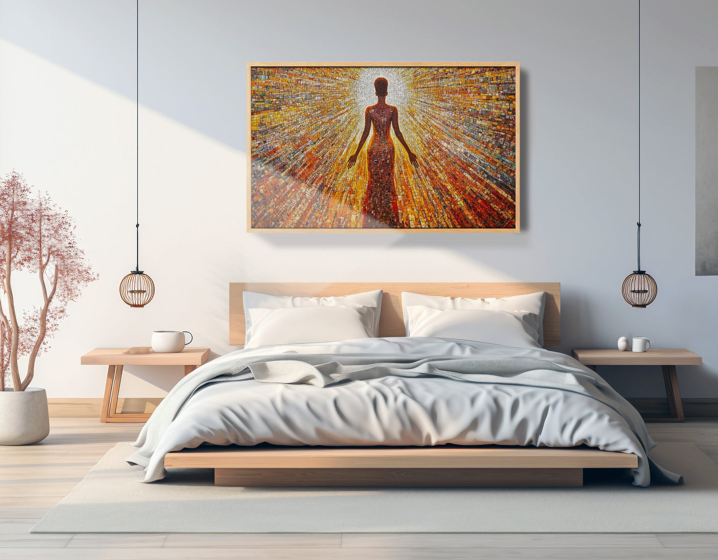 Radiant Black Woman Portrait African American wall art view 51