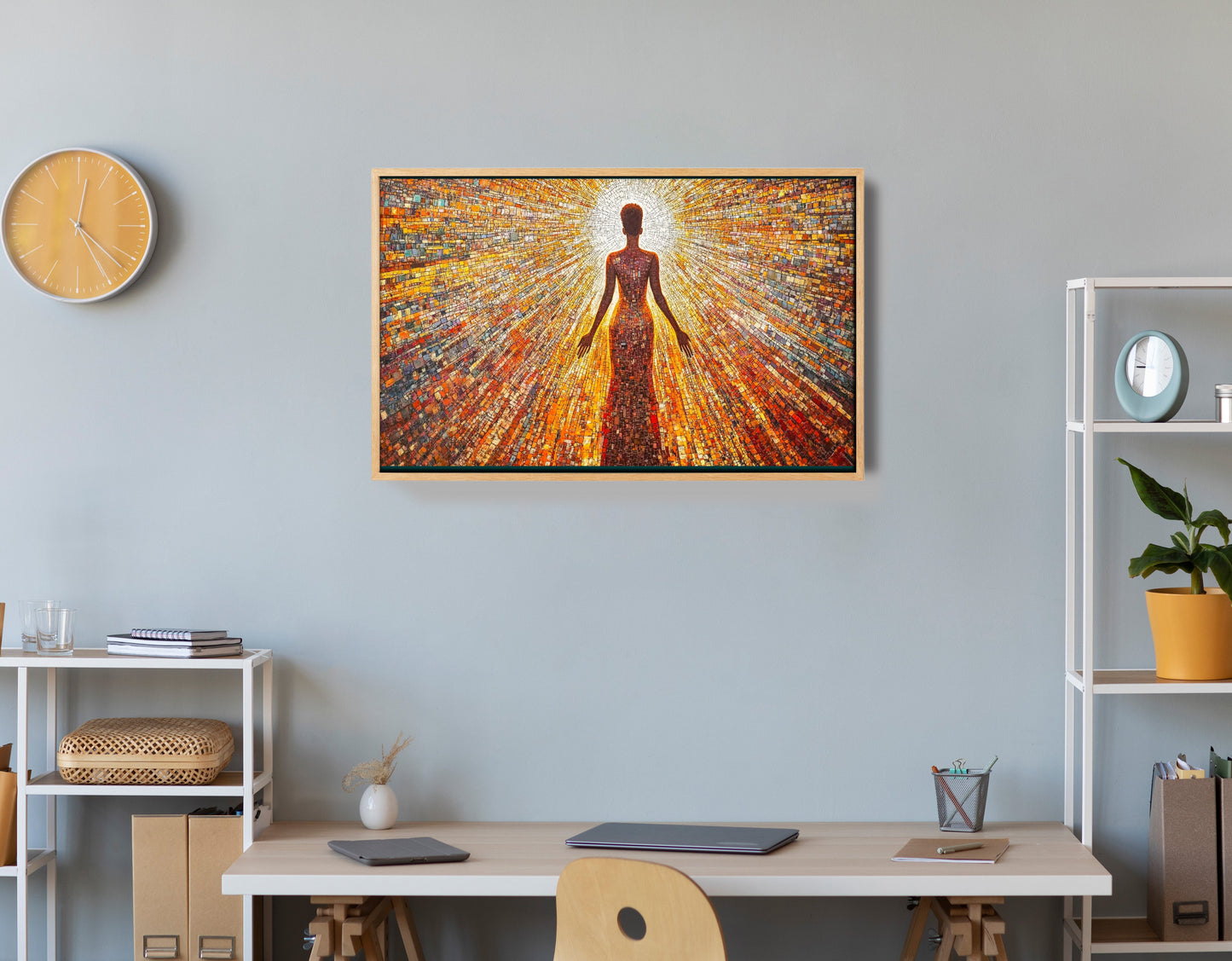 Radiant Black Woman Portrait African American wall art view 54
