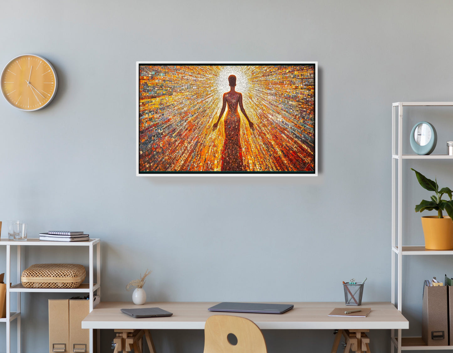 Radiant Black Woman Portrait African American wall art view 66