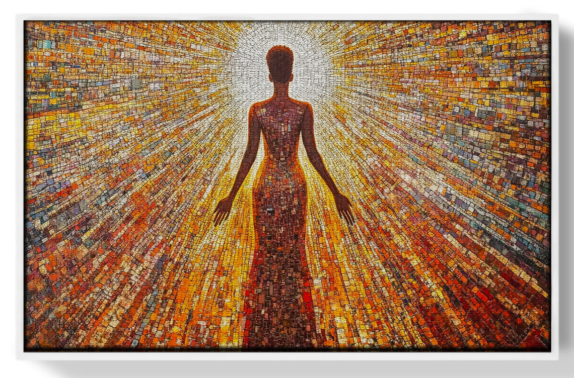Radiant Black Woman Portrait African American wall art view 61
