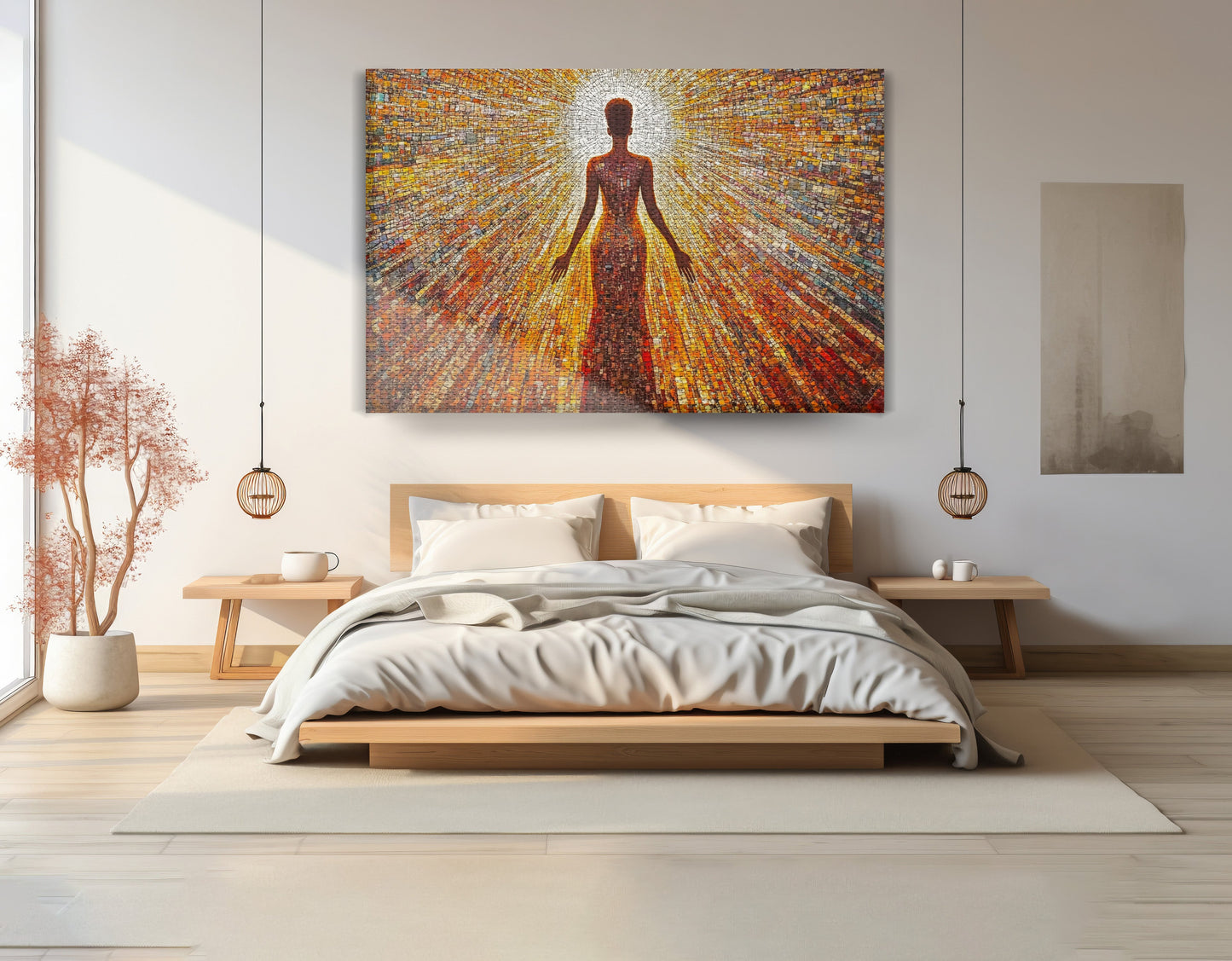 Radiant Black Woman Portrait African American wall art view 15