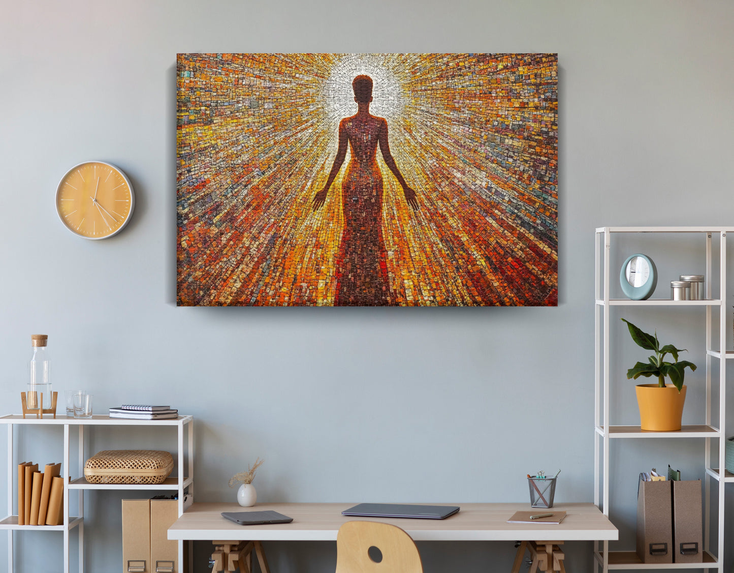 Radiant Black Woman Portrait African American wall art view 18
