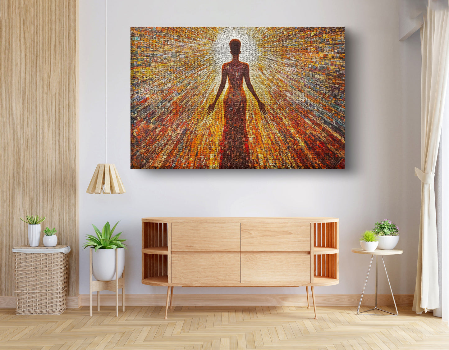 Radiant Black Woman Portrait African American wall art view 14
