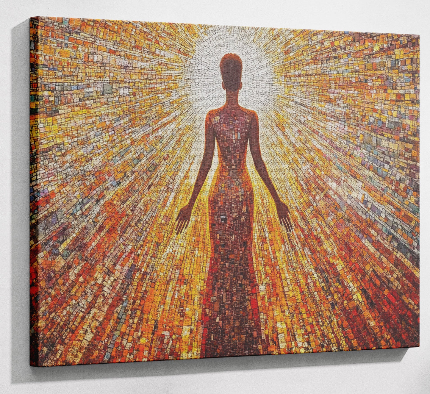 Radiant Black Woman Portrait African American wall art view 13