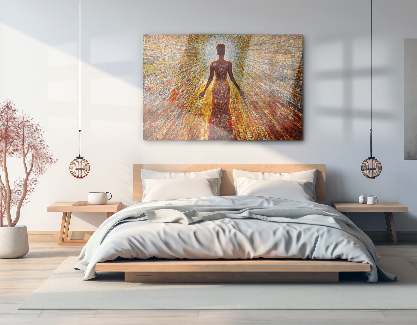 Radiant Black Woman Portrait African American wall art view 21