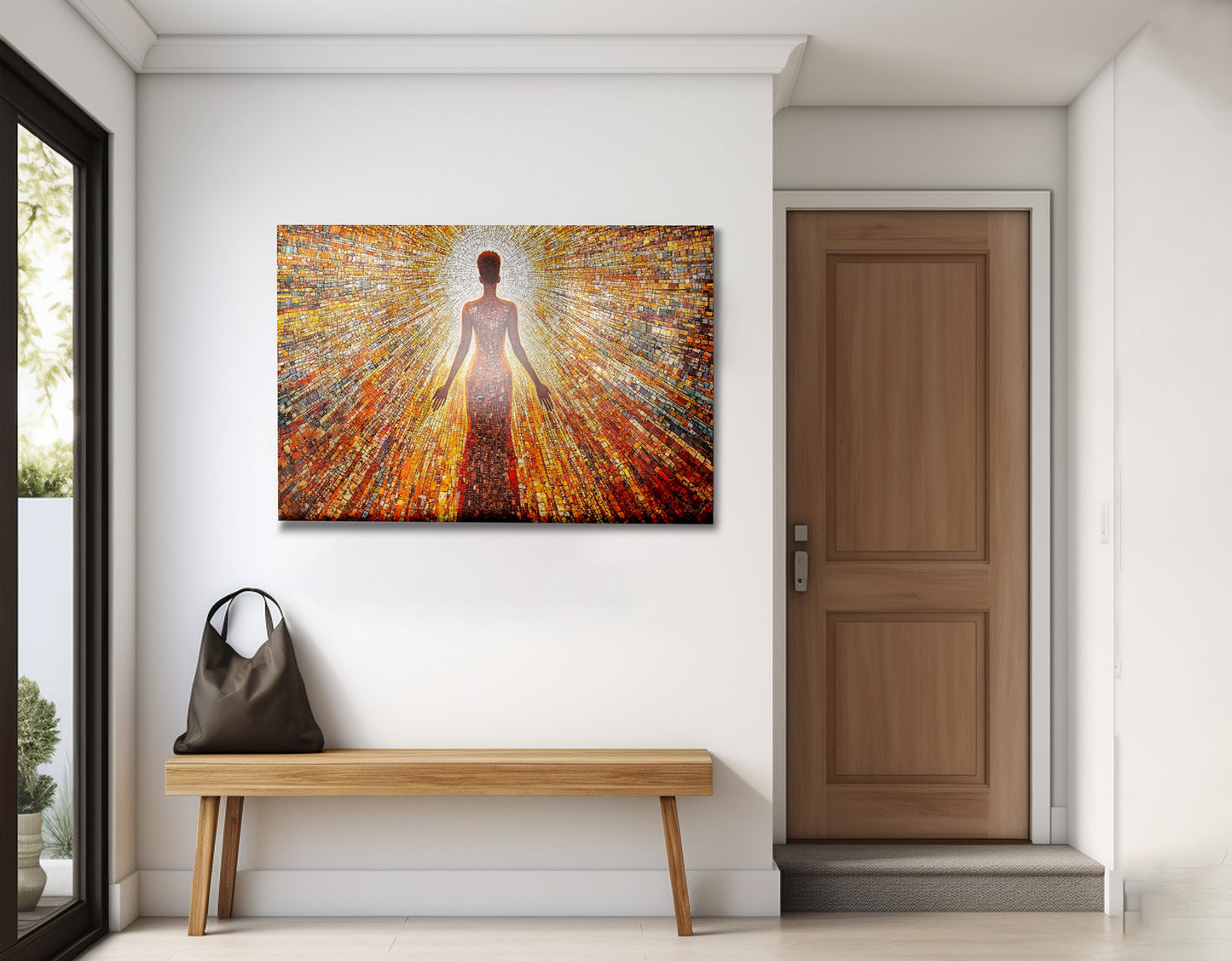 Radiant Black Woman Portrait African American wall art view 23