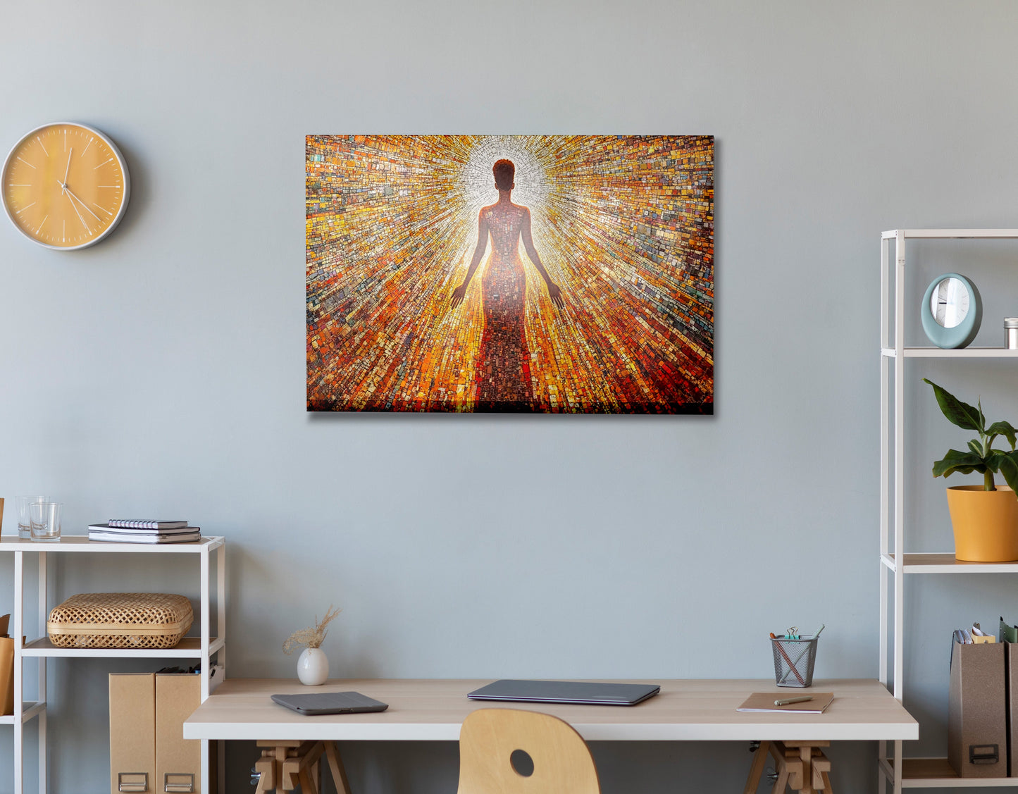 Radiant Black Woman Portrait African American wall art view 24