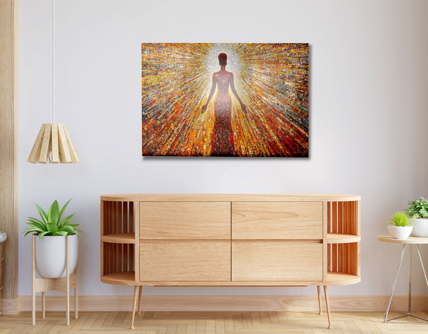 Radiant Black Woman Portrait African American wall art view 20