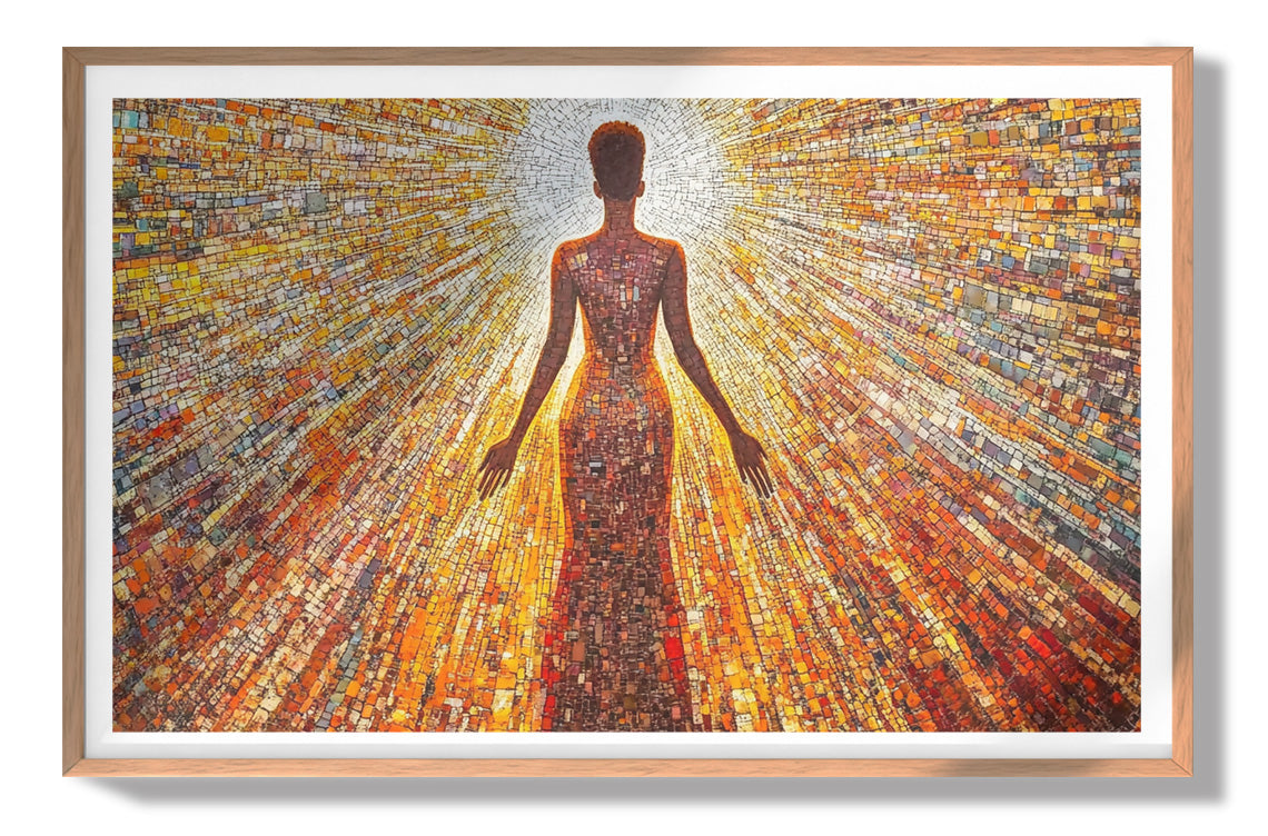Radiant Black Woman Portrait African American wall art view 79