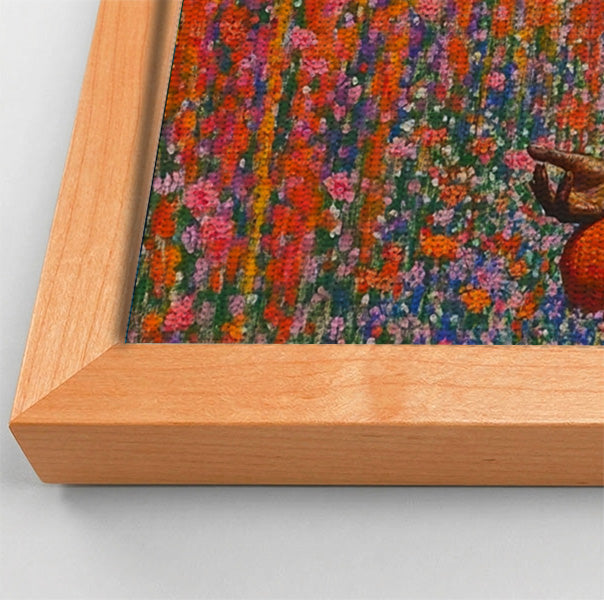 Black Woman Red Yoga Meditation African American wall art view 46