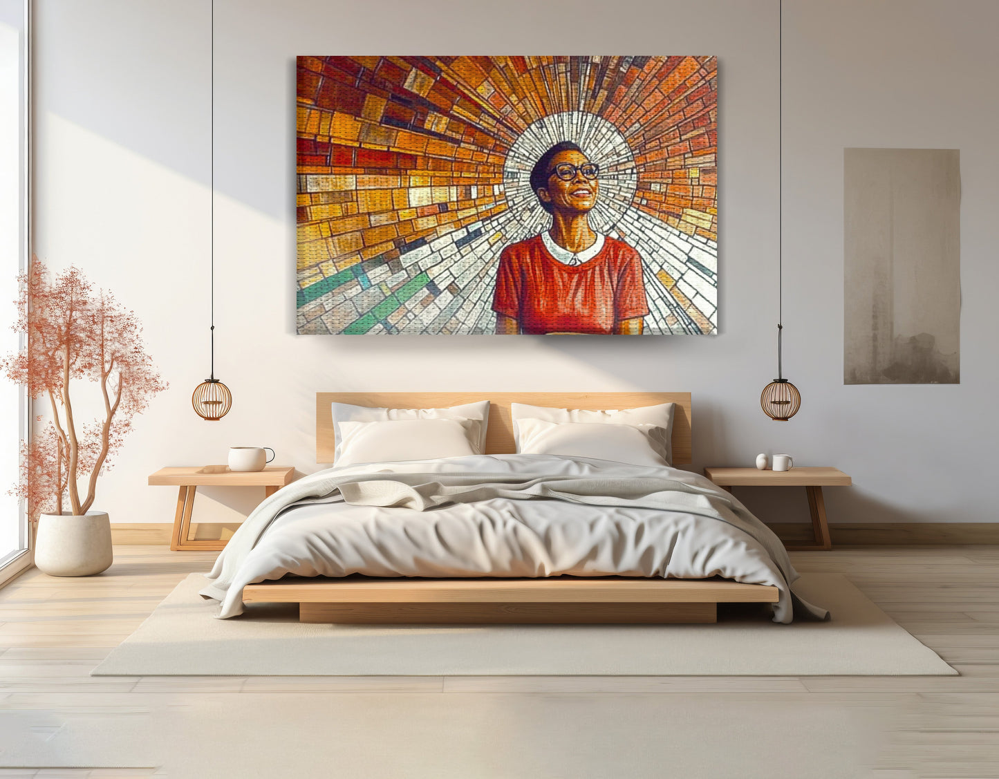 Black Woman Joyful Portrait African American wall art view 15