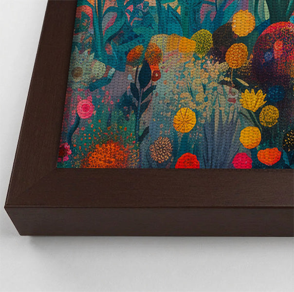 Black Girl Garden Black children wall art view 34