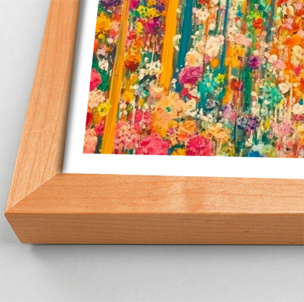 Black Man Floral Portrait African American wall art view 82