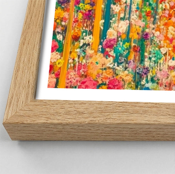 Black Man Floral Portrait African American wall art view 76