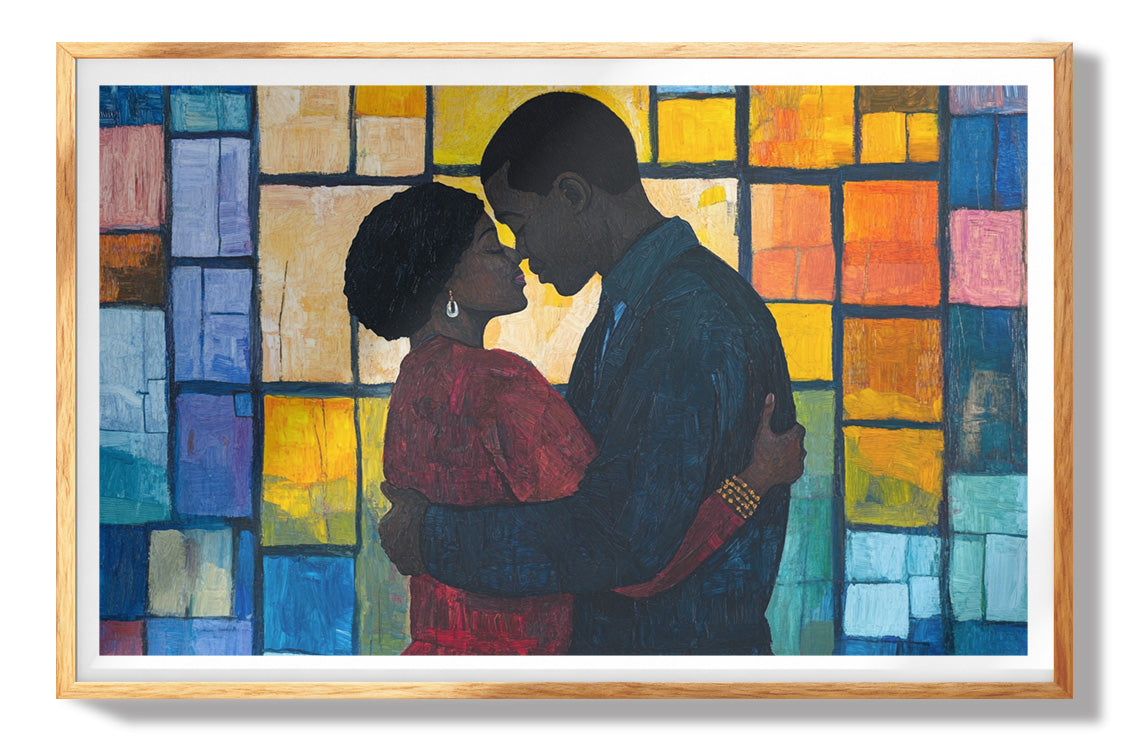Black Girl Garden Black children wall art view 73