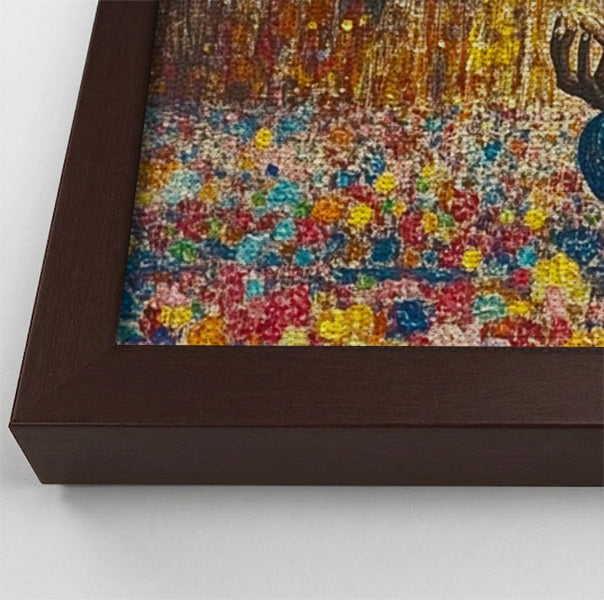 Black Woman Blue Yoga African American wall art view 34