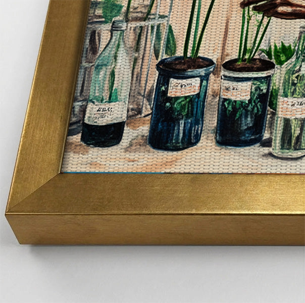 Black Woman Plant Lover African American wall art view 40
