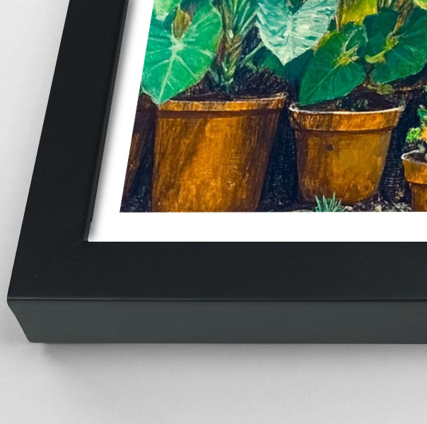 Black Woman Indoor Garden African American wall art view 70