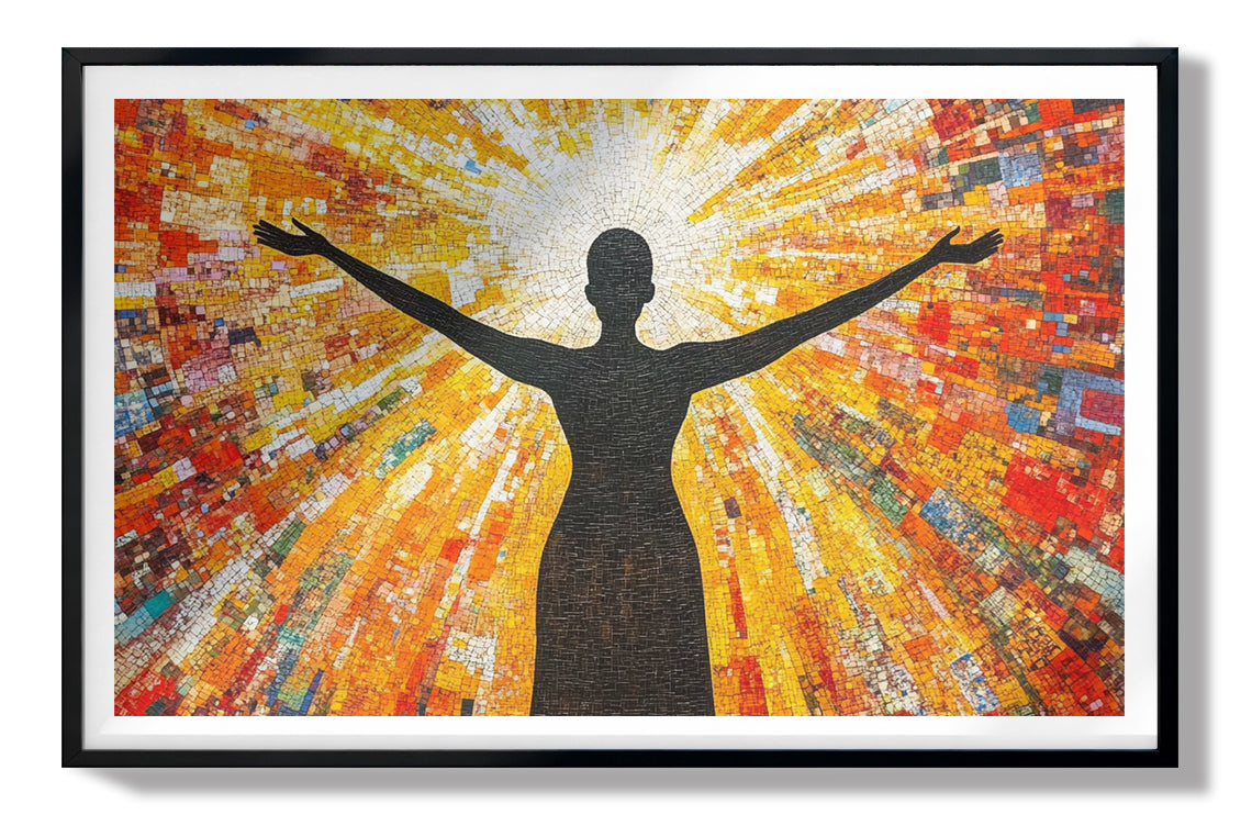 Black Woman Radiant Sun African American wall art view 67