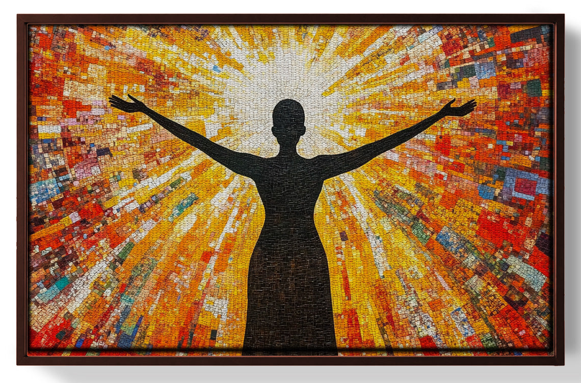 Black Woman Radiant Sun African American wall art view 31