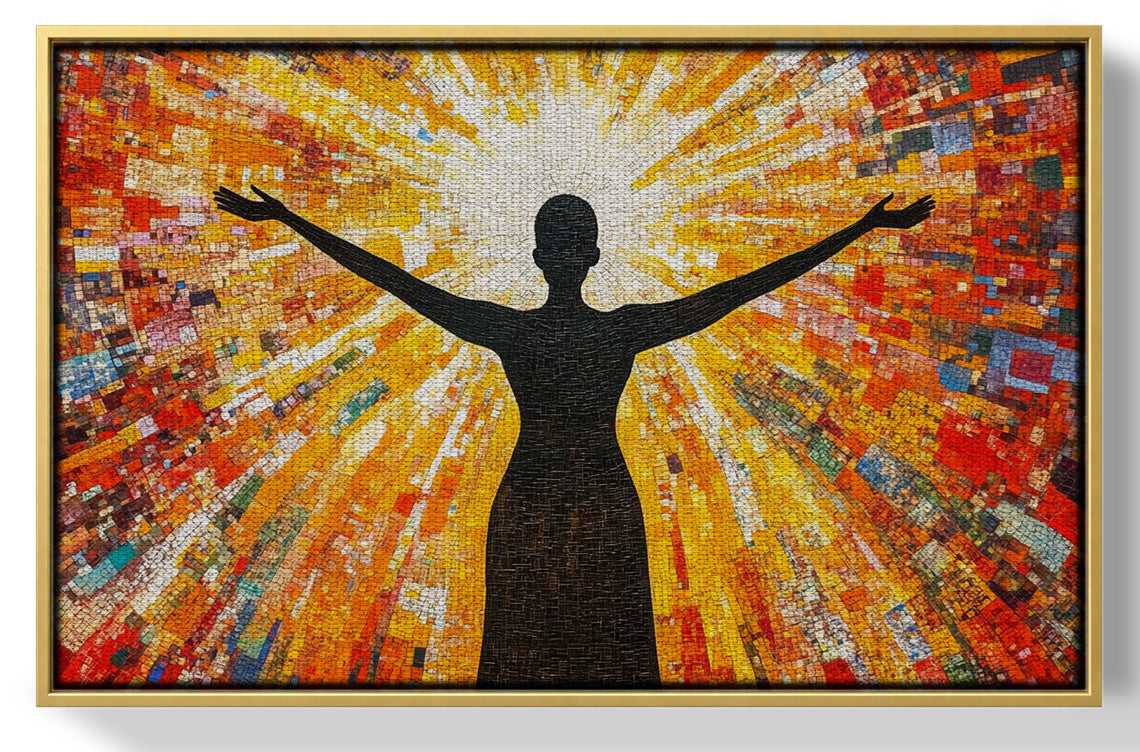 Black Woman Radiant Sun African American wall art view 37
