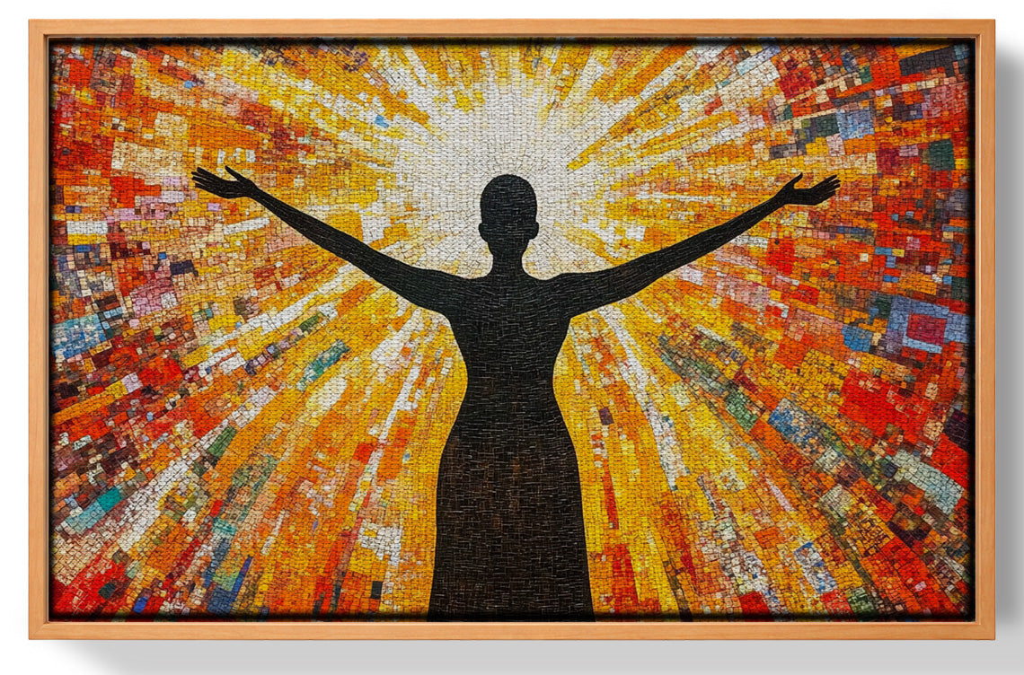 Black Woman Radiant Sun African American wall art view 43