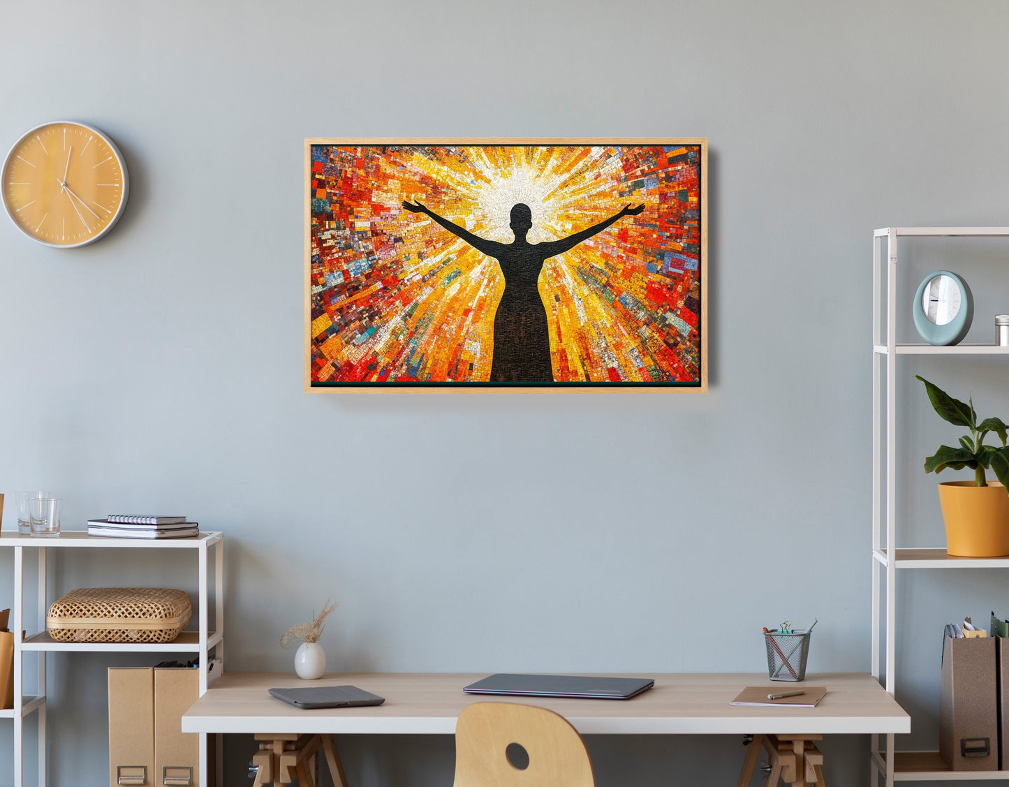Black Woman Radiant Sun African American wall art view 54