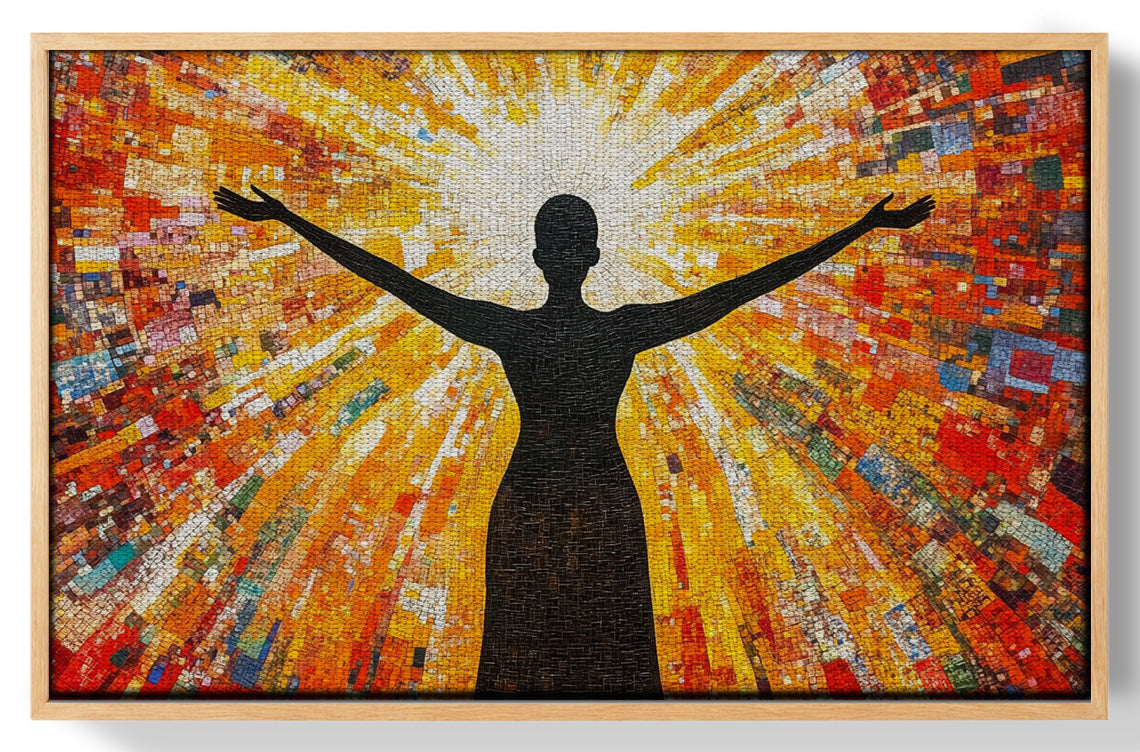 Black Woman Radiant Sun African American wall art view 49