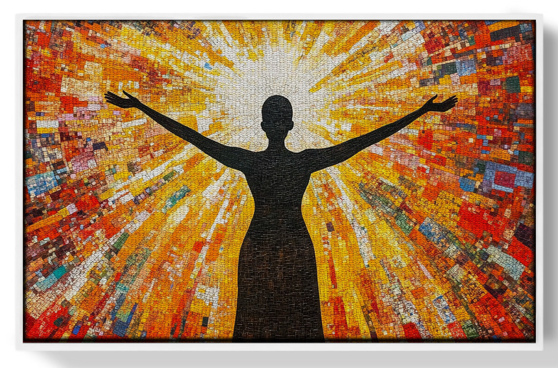 Black Woman Radiant Sun African American wall art view 61