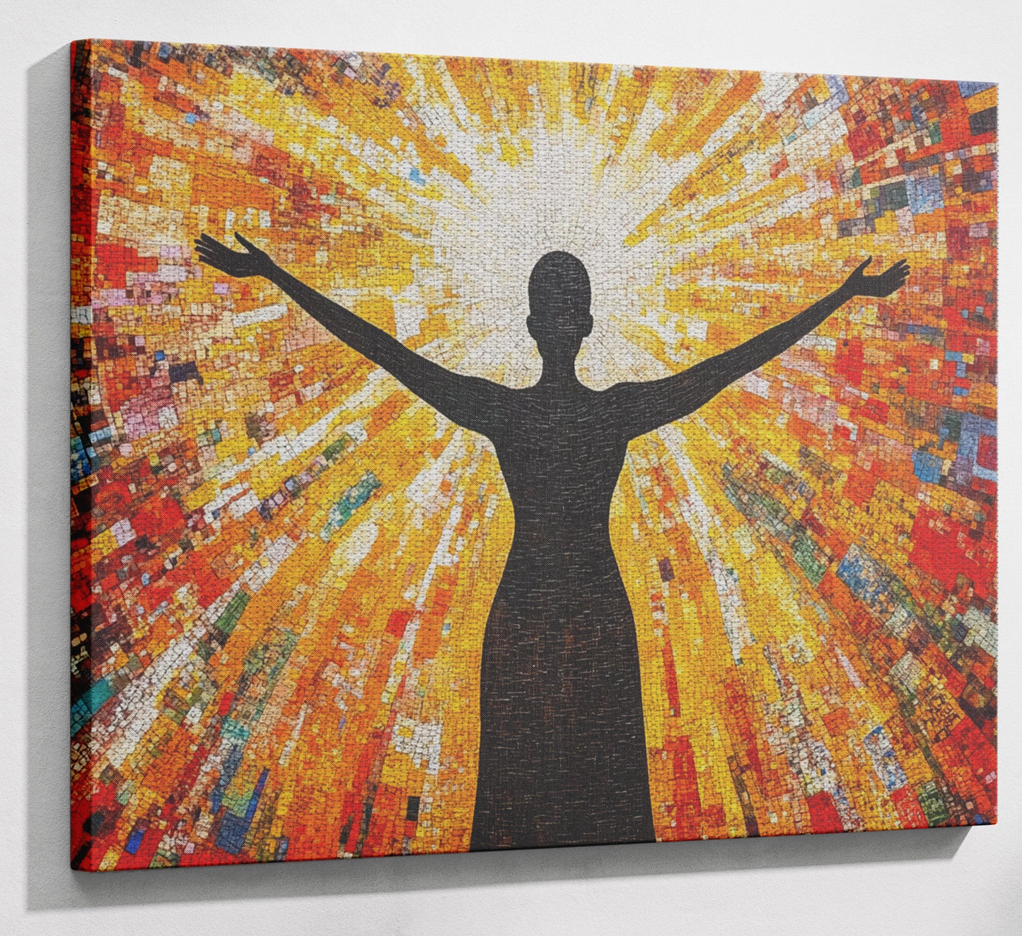 Black Woman Radiant Sun African American wall art view 13