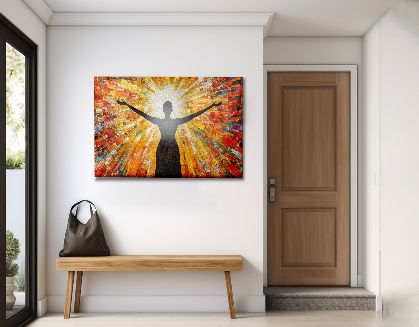 Black Woman Radiant Sun African American wall art view 23