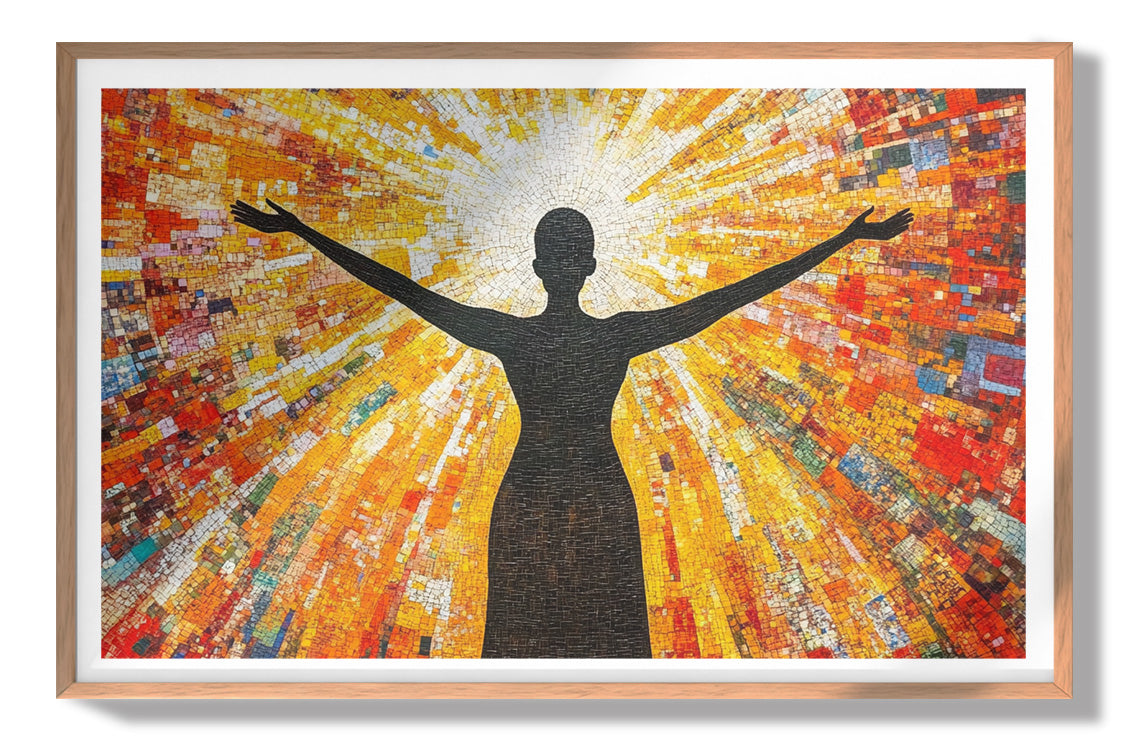 Black Woman Radiant Sun African American wall art view 79
