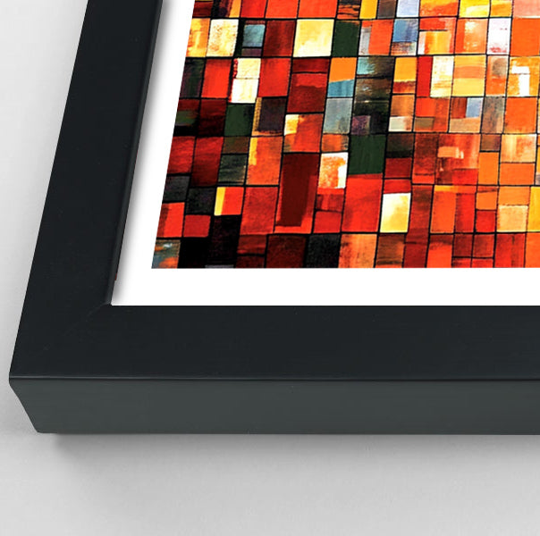 Black Woman Stained Glass African American wall art view 70