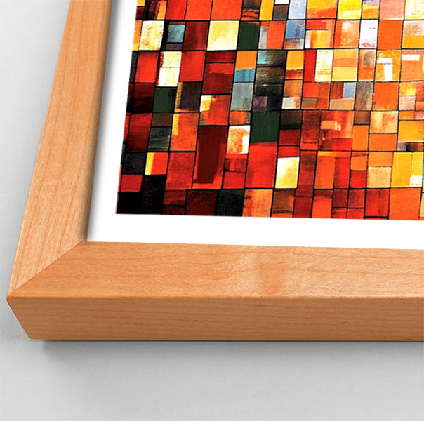 Black Woman Stained Glass African American wall art view 82