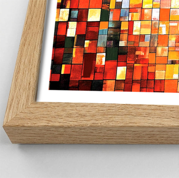 Black Woman Stained Glass African American wall art view 76