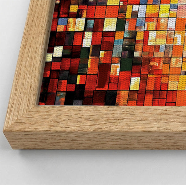Black Woman Stained Glass African American wall art view 52