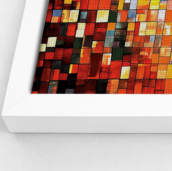 Black Woman Stained Glass African American wall art view 64