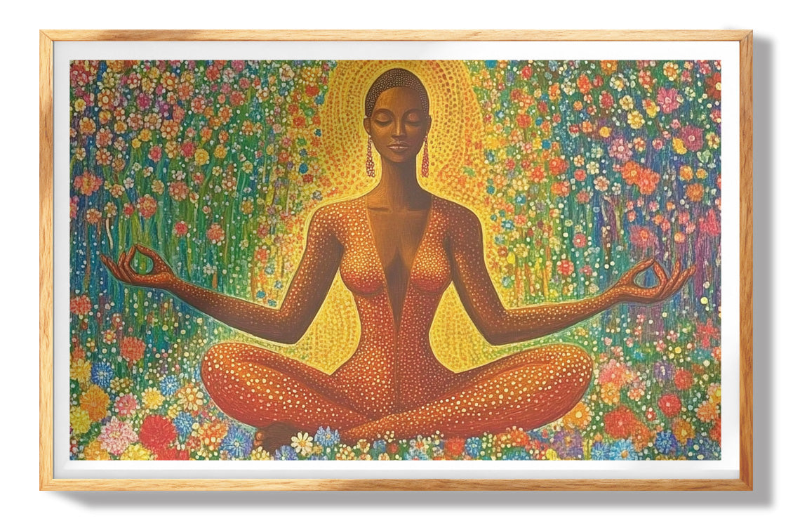 Black Woman Plant Lover African American wall art view 73
