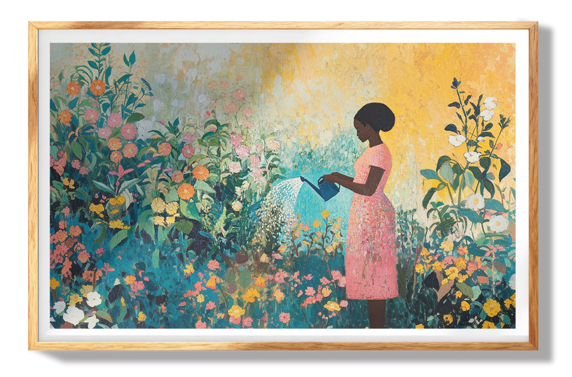 Black Woman Radiant Sun African American wall art view 73