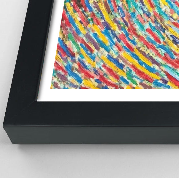 Black Woman Colorful Abstract African American wall art view 70