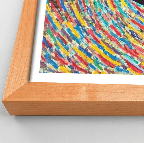 Black Woman Colorful Abstract African American wall art view 82