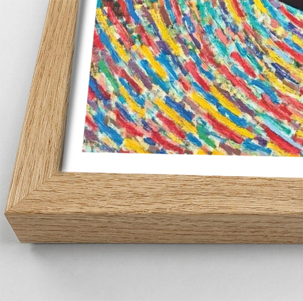 Black Woman Colorful Abstract African American wall art view 76