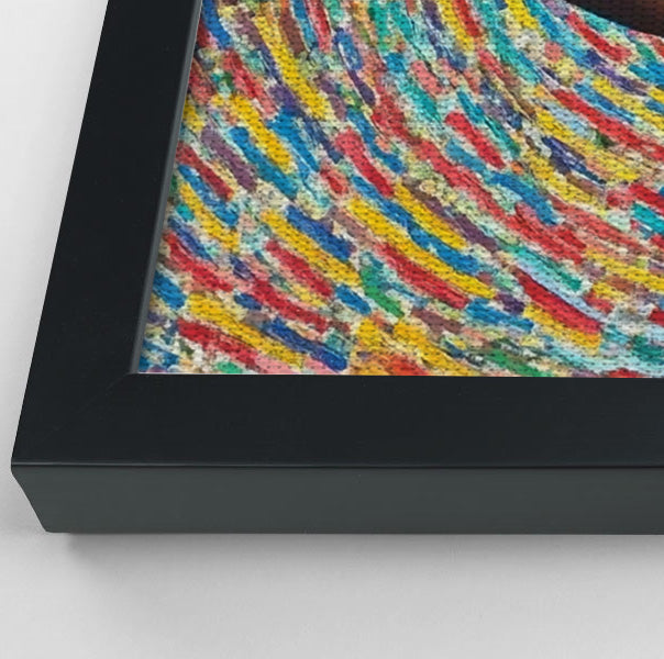 Black Woman Colorful Abstract African American wall art view 28