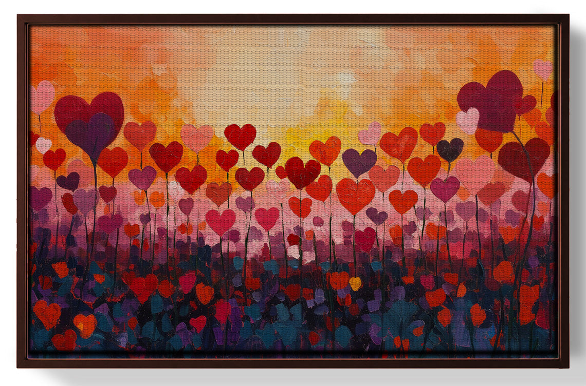 Love Heart Abstract Black African American abstract art view 31