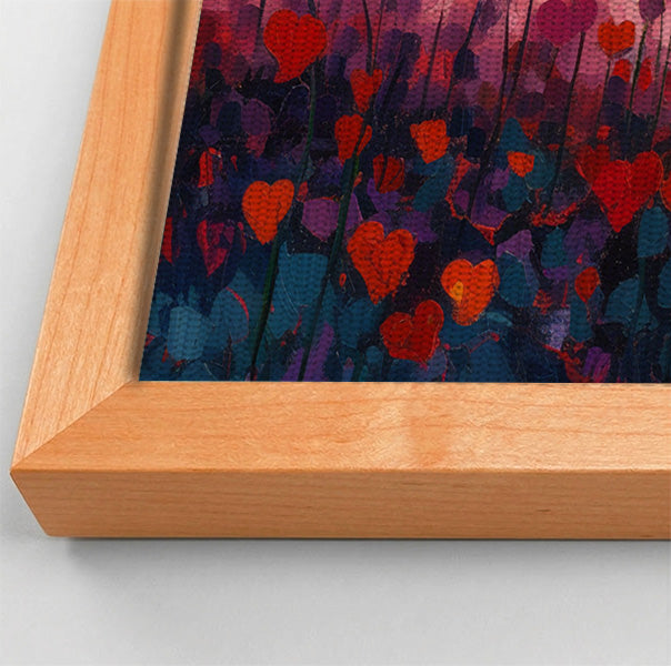 Love Heart Abstract Black African American abstract art view 46