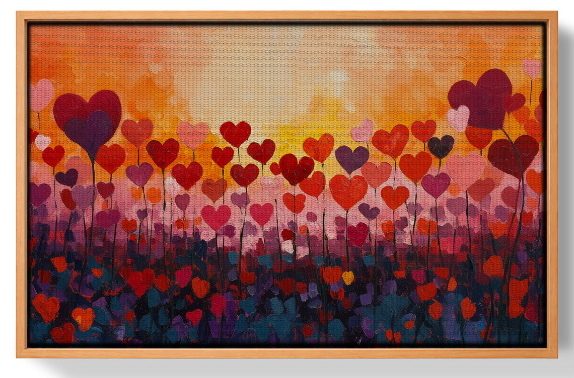 Love Heart Abstract Black African American abstract art view 43